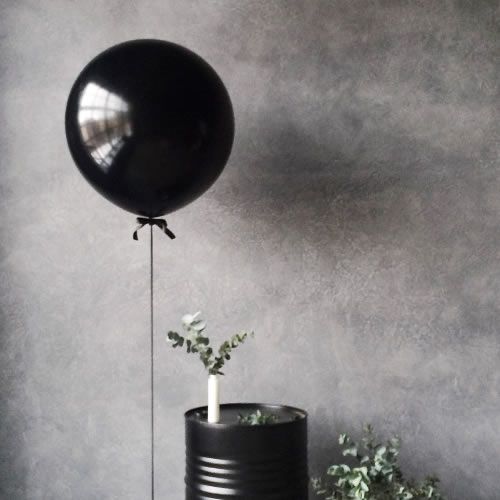 globos negros