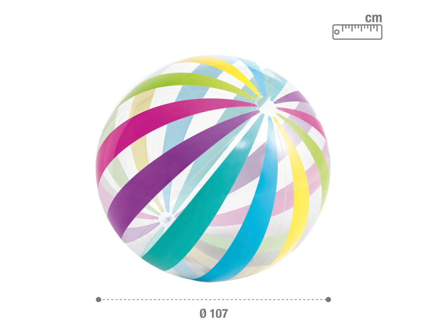 balón hinchable gigante XXL está fabricado de vinilo resistente
