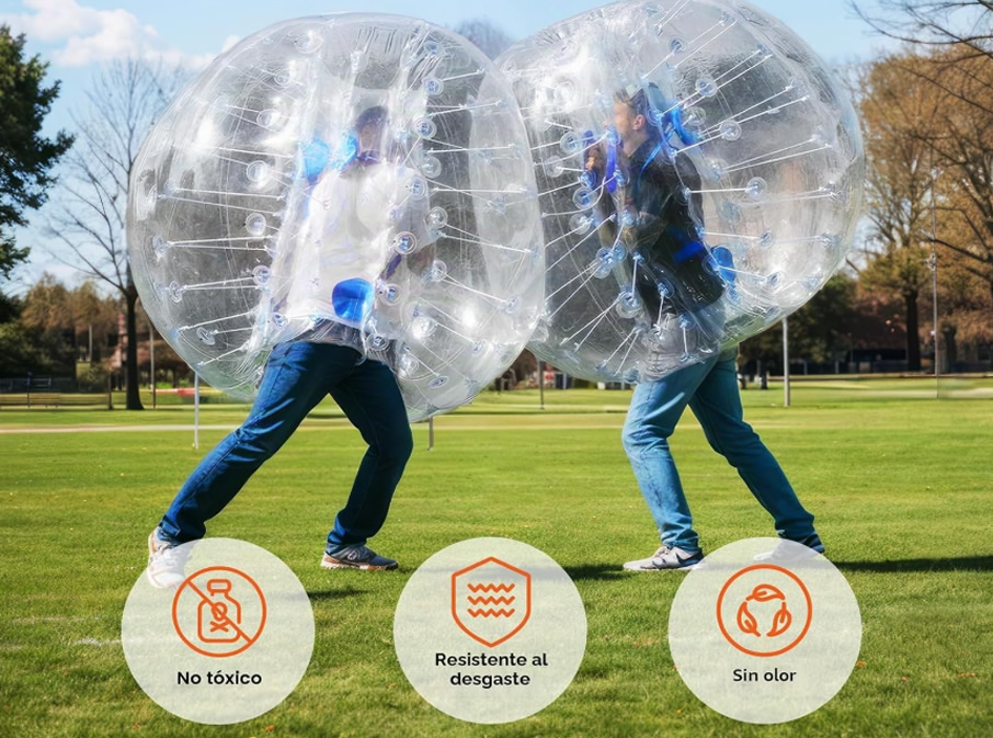 Pelotas ZOrb. Balones ZORB de 1,2 m
