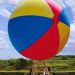 Pelotas gigantes para lanzar
